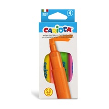 Carioca Fosforlu İşaretleme Kalemi 4'Lü 4 Renk Memory N11.453