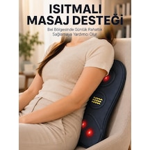 Tr Titreşimli Isıtmalı Sırt Ve Bel Masaj Minderi Ergonomik Tasarım