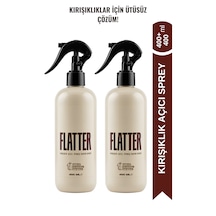 Flatter Kırışıklık Açıcı & Kumaş Bakım Spreyi - Ütüsüz Pratik Çözüm 400ml X 2 2'li Set