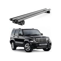 Pençe Jeep Cherokee Kk 2008-2014 Uyumlu Gri Ara Atkı 135cm Port Bagaj Tavan Barı