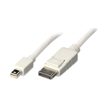 Mini Display Port To Display Port Kablo 1.8 Metre - Beyaz Mini Display Port To Display Port Kablo 1.8 Metre - Beyaz