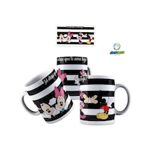 Mickey Ve Minnie Kupa Bardak Tek Adet K0310 Çok Renkli