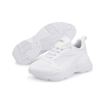 Puma Kadın Spor Ayakkabısı Cassia - Team G 38464701 Altın - Beyaz - Siyah