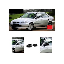 Honda Civic EK Batman Yarasa Ayna Kapağı Piano Black / 1996-2000