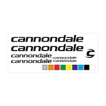Cannondale Bisiklet Kadro Sticker Seti Premium Kalite