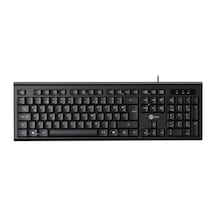 Lecoo Kb101 Usb Kablolu Siyah Türkçe F Klavye