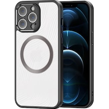 Dux Ducis İphone 12 Pro Max Aimo Series Mag Safe Premium Buzlu Sert Pc-tpu Kılıf- 5775