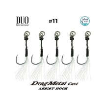 Duo Dmc Tekli Asist İğne Beyaz Tüylü 11 5 Adet