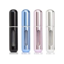 Doldurulabilir Mini Parfüm Şişesi, 5 Ml Kapasiteli, Cep İçin İdeal 0000 Parlak Vernik