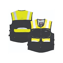 Prosev Mb075 Motosiklet Reflektörlü Yelek Windstoper Kumaş Reflektör Motorcu Yeleği