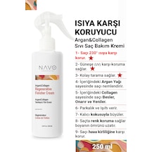 Isıya Ve Güneşe Karşı Koruyucu Argan & Collagen Besleyici Ve Onarıcı Sıvı Saç Kremi 250 Ml