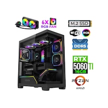 Xaser FADE X90 R5-7500X3D 16 GB 1 TB M.2 NVMe SSD 16 GB RTX5060Ti Free Dos Masaüstü Oyuncu Bilgisayarı Xaser FADE X90 R5-7500X3D 16 GB 1 TB M.2 NVMe SSD 16 GB RTX5060Ti Free Dos Masaüstü Oyuncu Bilgisayarı