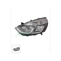 Renault Clıo Iv Hatcback Grandtour 2012-2020 Sağ Motorlu Siyah Çerçeveli Far