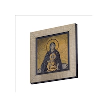 Ayasofya- Hz. Meryem Ve İsa Mozaiği Baskılı Mdf Magnet 7x7