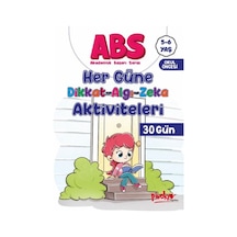 Abs 5-6 Yaş Her Güne Dikkat-algı-zeka Aktiviteleri 30 Gün - Yqbx-629860