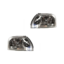 Mitsubishi L200 Magnum Kasa Far Lambası Sağ Sol Set 2000-2004