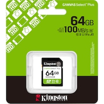 Kıngston 64gb Sdxc Kart Canvas Select Plus Sds3/64gb