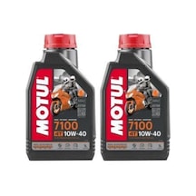 Motul 7100 10w40 1 Litre X 2 Adet 4t Motosikelt Motor Yağı - 0781387029395