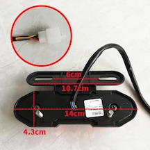 Ebike,elektrikli Bisiklet Arka Stop 12v Ledli Sinyal Özellikli