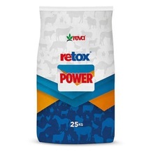 Retox Power Verim Düşüklüğü İçin Hayvan Yem Katkı 25 Kg Kraft