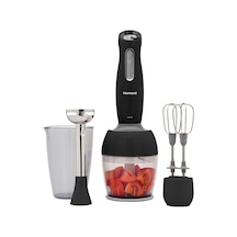 Homend Handmaid 1908H Blender Set Siyah Gri