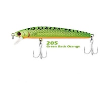 Fujin Queen 90f 90mm Maket Balık Green Back Orange
