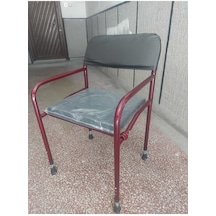 Tuvalet Sandalyesi Katlanır Derili