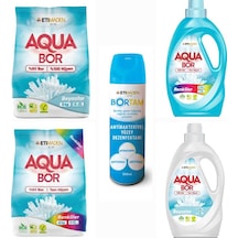 Doğal Çamaşır Deterjanı Aquabor Renkliler Ve Beyazlar İçin 148 Yıkama+ Bortam Dezenfektan 500 Ml 32517522 Doğal Çamaşır Deterjanı Aquabor Renkliler Ve Beyazlar İçin 148 Yıkama+ Bortam Dezenfektan 500 Ml 32517522