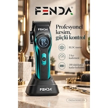 Fenda Profesyonel Saç Kesme Makinesi Turkuaz