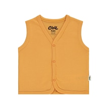 Civil Baby Bebek Yelek 6-18 Ay Güderi Hardalı Güderi Hardalı