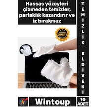 Temizlik Mikrofiber Pratik Toz Emici Tekstil Etkili Ev Ofis Araç Temizlik Toz Alma Eldiveni 10 Adet