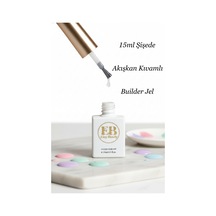 15ml Likit Jel Renksiz Protez Tırnak Jeli Şeffaf Builder Jel Akışkan Kıvamlı Tpo İçermez Buılder Gel Buılderjel