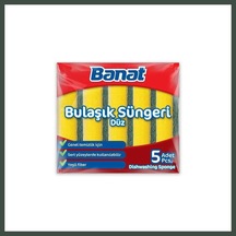 Bezos Düz Bulaşık Süngeri 5li Nhr