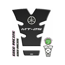 Yamaha Mt25 2020 - 2024 Uyumlu Tank Pad 007 Çok Renkli