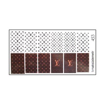 Tırnak Sticker Tırnak Dövme Nail Art 186