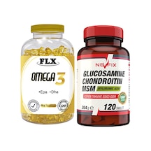 Flx Omega 3 Balık Yağı 90 Softgel & Nevfix Glucosamine