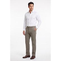 UKİ Uki Gri Comfort Fit Chino Pantolon