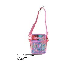 Unicorn Baskılı Kız Çocuk Okul Çantası Pembe