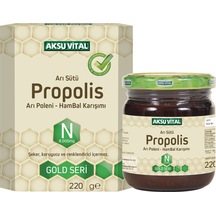 Aksu Vital Propolis Arı Sütü Arı Poleni Ham Bal Karışımı