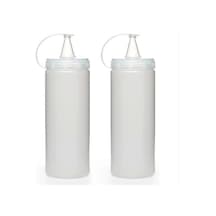 2 Adet 700 Ml Şeffaf Plastik Yağdanlık Masterchef Yağdanlık Sosluk Sirkelik Gri Diğer