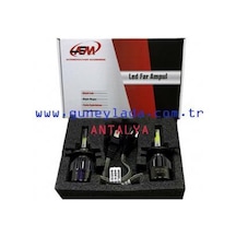 Ampul Far H4 Zenon Led Aem 6500k