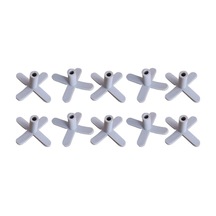 Suntek Bobin Çapraz Standı İplik Makarası Koni Tutucu Beyaz Plastik Dikiş Parçası 10 Adet