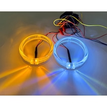 Angel Halka Cree Chipset 85mm Beyaz Turuncu Sinyal Modlu