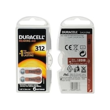 Duracell 312 Kulaklık Pili