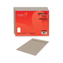 Torba Zarf 26x35 90 Gr Imitasyon Kraft 100 Adet 0.75 LT - 2.5 LT - 12 KG