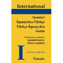 Standart İspanyolca-Türkçe / Türkçe-İspanyolca Sözlük - İnci Kut - İnkılap Kitabevi