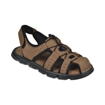 Pullman Hakiki Deri Burnu Kapalı Erkek Sandalet Voy-4870 Kum Nubuk-kum Nubuk Kum Nubuk