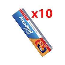 Plus Güçlü Tutuş Protez Yapıştırıcı 40 Gr - 10 Adet