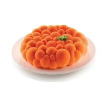 Silikon Yuvarlak Desenli Kek Pasta Kalıbı Goldcakes