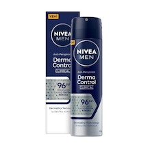 Men Erkek Sprey Deodorant Derma Control Clinical 150 Ml, 96 Saat Antiperspirant Koruma,ekstra Kuruluk,alkolsüz